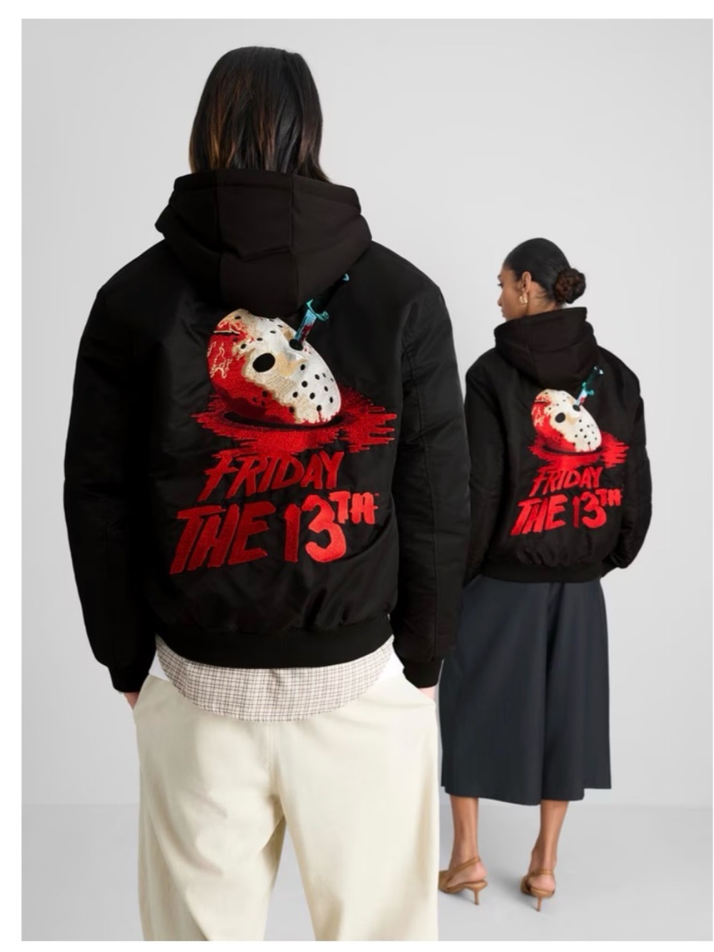 Primark Friday The 13th Hooded Bomber Jacket